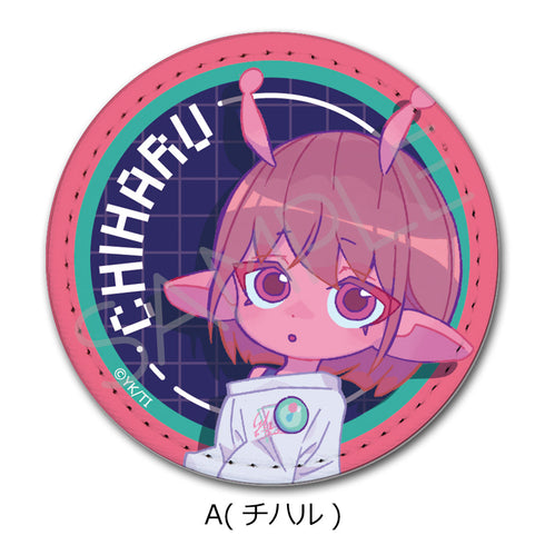 『銀河特急 ミルキー☆サブウェイ』レザーバッジ A チハル